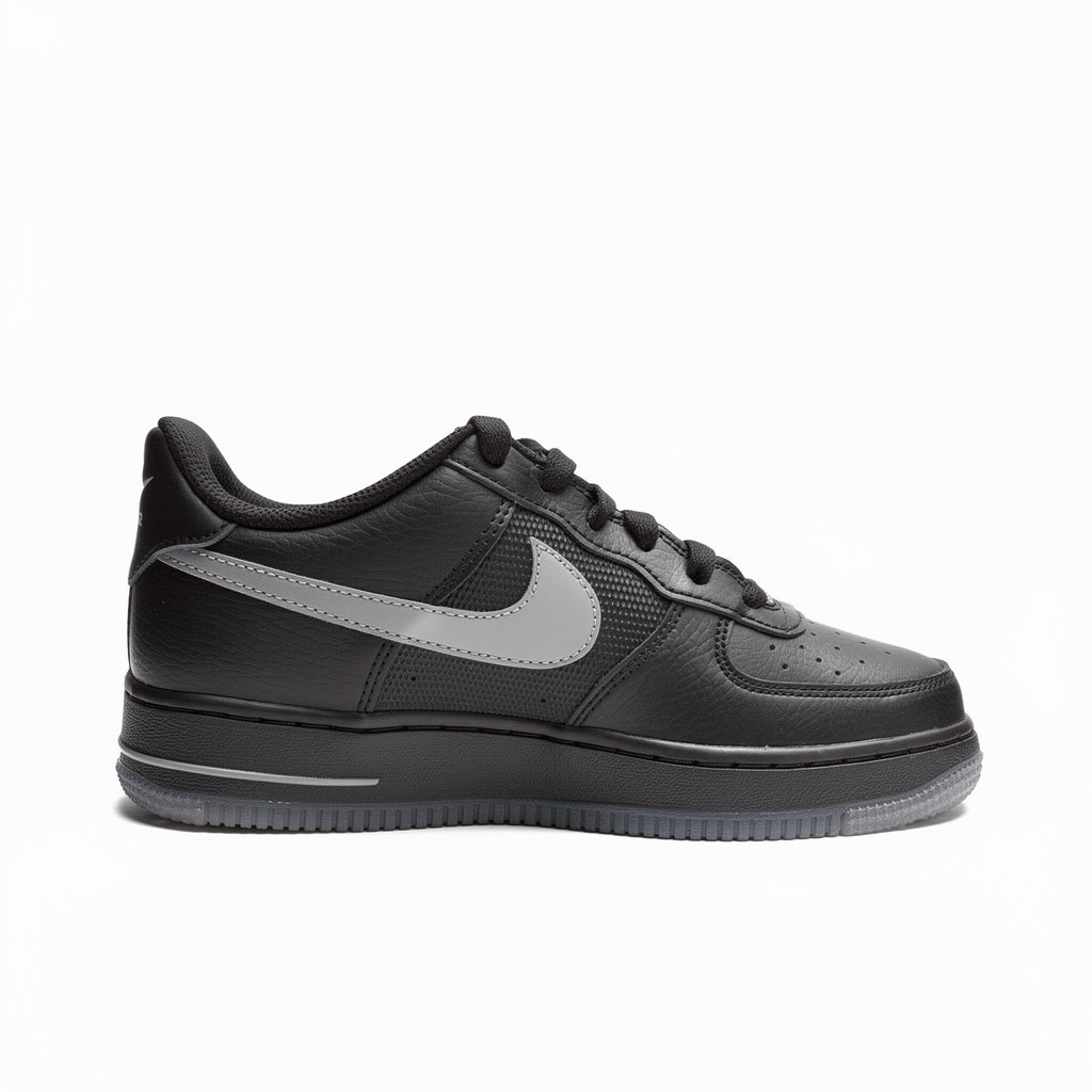 NIKE AIR FORCE 1 GS SNEAKERS ENFANTSTOCK-OUT SNEAKERS35.5NOIR/GRIS FRAIS/GRIS FRAISSTOCK-OUT SNEAKERS