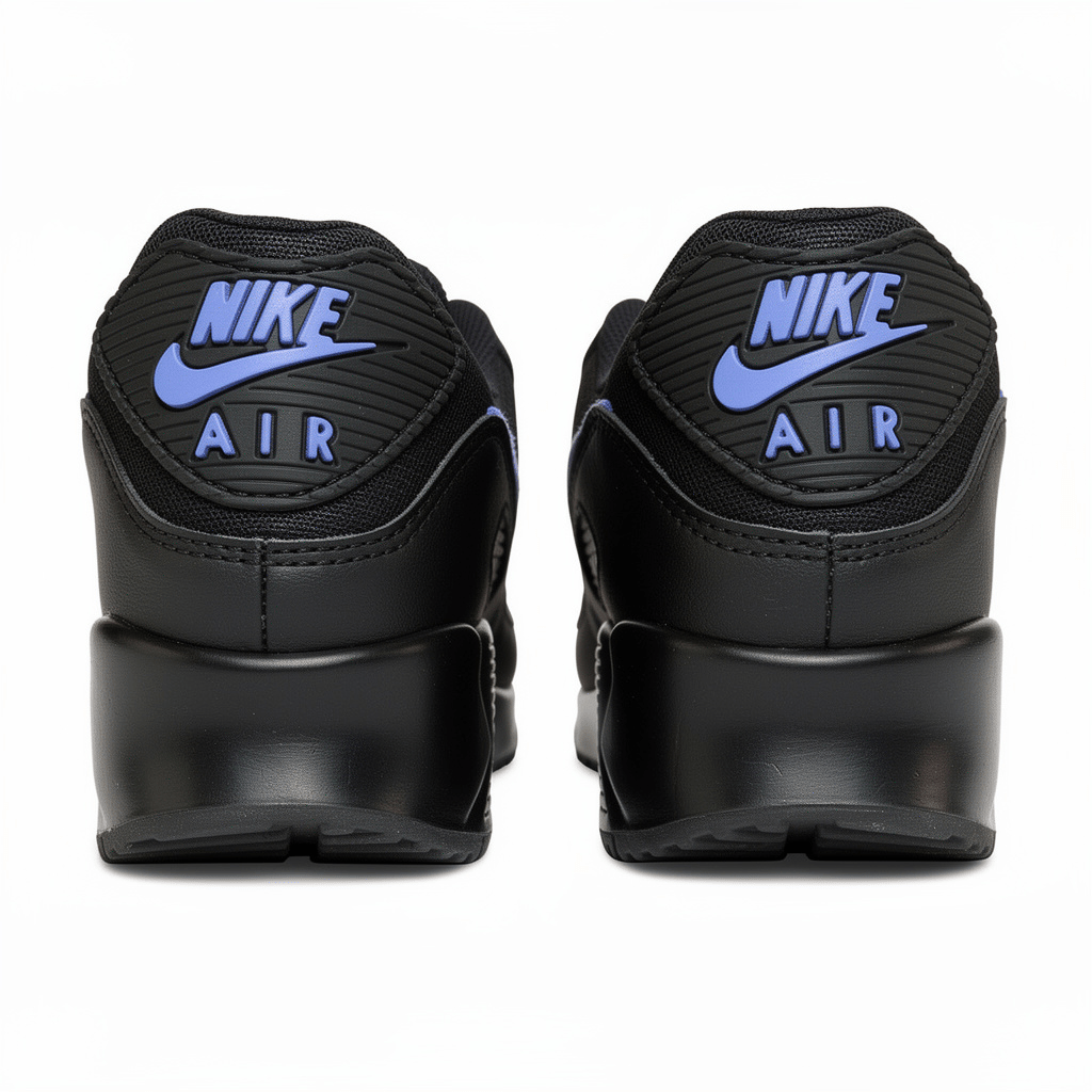 NIKE AIR MAX 90 SNEAKERS HOMMESTOCK-OUT SNEAKERSNOIR/NOIR/SAPHIRRE40STOCK-OUT SNEAKERS