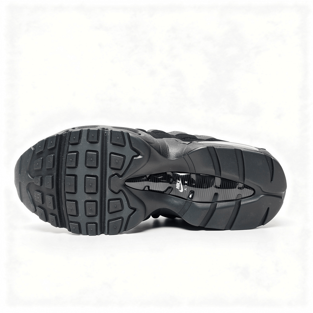 NIKE AIR MAX 95 ( GS ) SNEAKERS ENFANTSTOCK-OUT SNEAKERSNOIR/ANTHRACIT/GRIS FRAIS35.5STOCK-OUT SNEAKERS