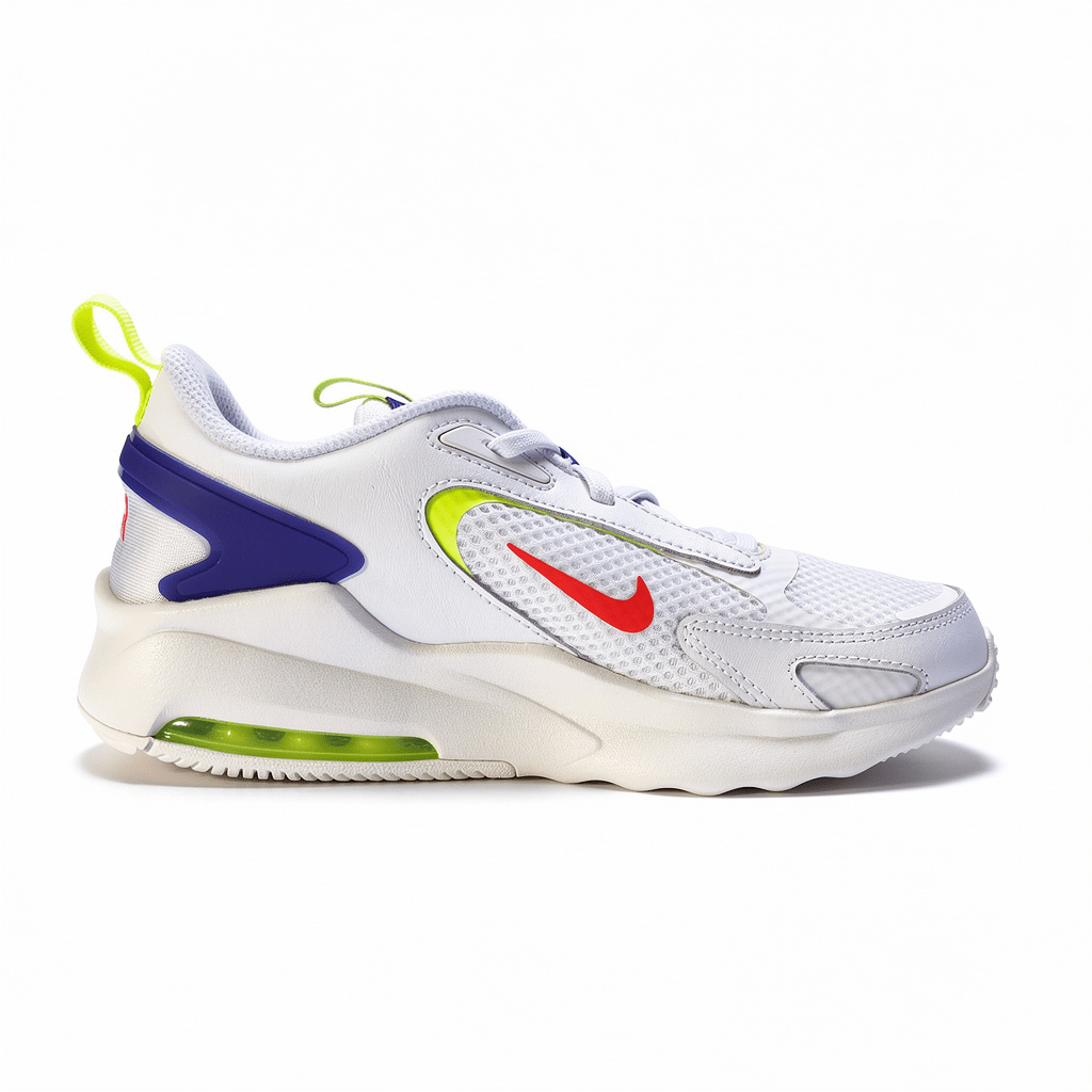 NIKE AIR MAX BOLT (PSE) SNEAKERS ENFANTSTOCK-OUT SNEAKERSBLANC/VOLT/CRAMOISI VIF27.5STOCK-OUT SNEAKERS