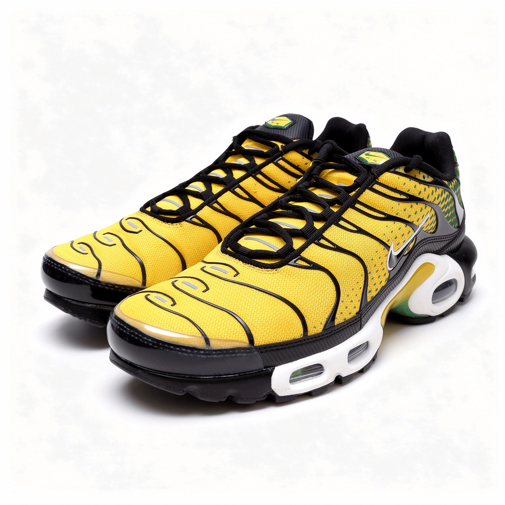 NIKE AIR MAX PLUS SNEAKERS HOMMESTOCK-OUT SNEAKERSMAIS VARSITY/VERT SAPIN/NOIR40STOCK-OUT SNEAKERS