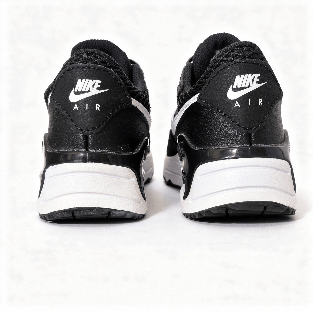 NIKE AIR MAX SYSTM (PS) SNEAKERS ENFANTSTOCK-OUT SNEAKERSNOIR/GRIS LOUP/BLANC27.5STOCK-OUT SNEAKERS