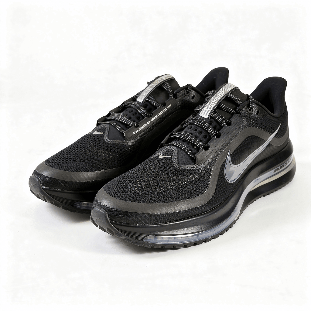NIKE PEGASUS PREMIUM SNEAKERS HOMME NOIRSTOCK - OUT SNEAKERSNOIR/ARGENT METALLIQUE/NOIR40STOCK - OUT SNEAKERS