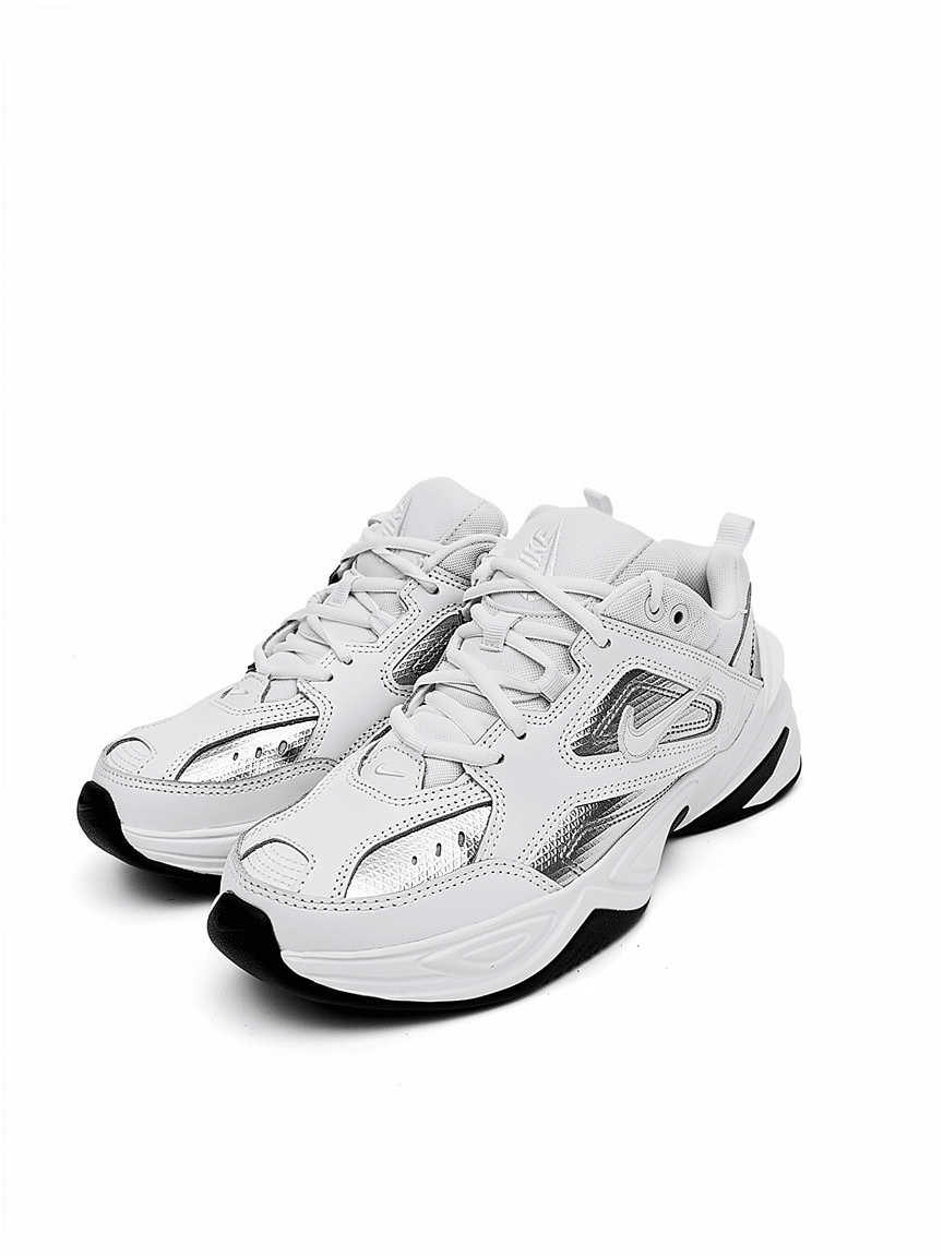 W NIKE M2K TEKNO ESS SNEAKERS CONFORT FEMMESTOCK - OUT SNEAKERSBLANC/ARGENT METALLIQUE/BLANC35.5STOCK - OUT SNEAKERS